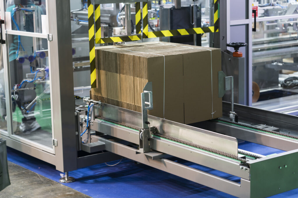 Автоматическая сортировка и упаковка изделий